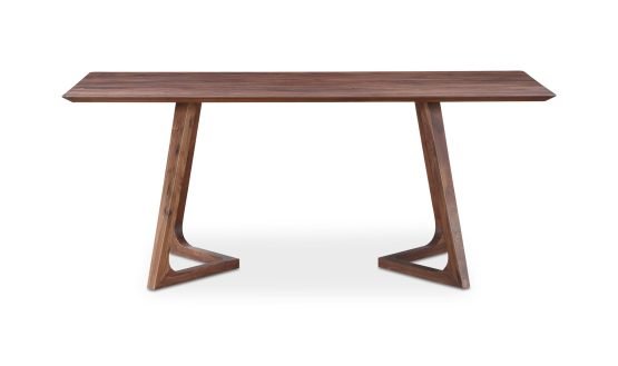 GODENZA RECTANGULAR DINING TABLE BROWN