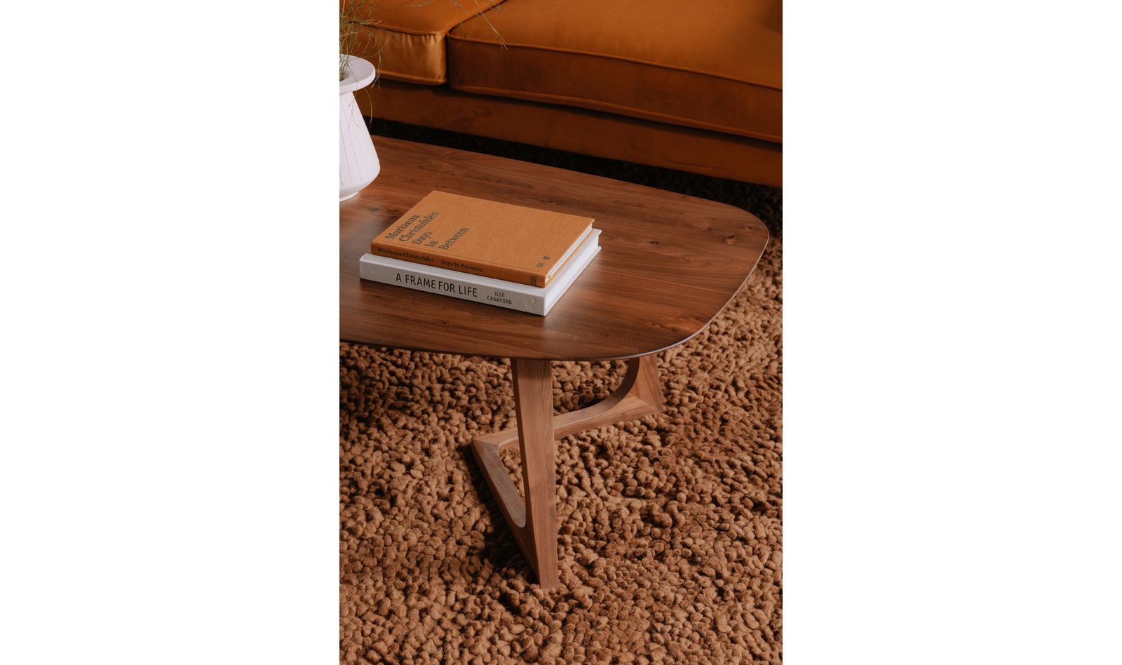 GODENZA SMALL COFFEE TABLE BROWN - Image 5