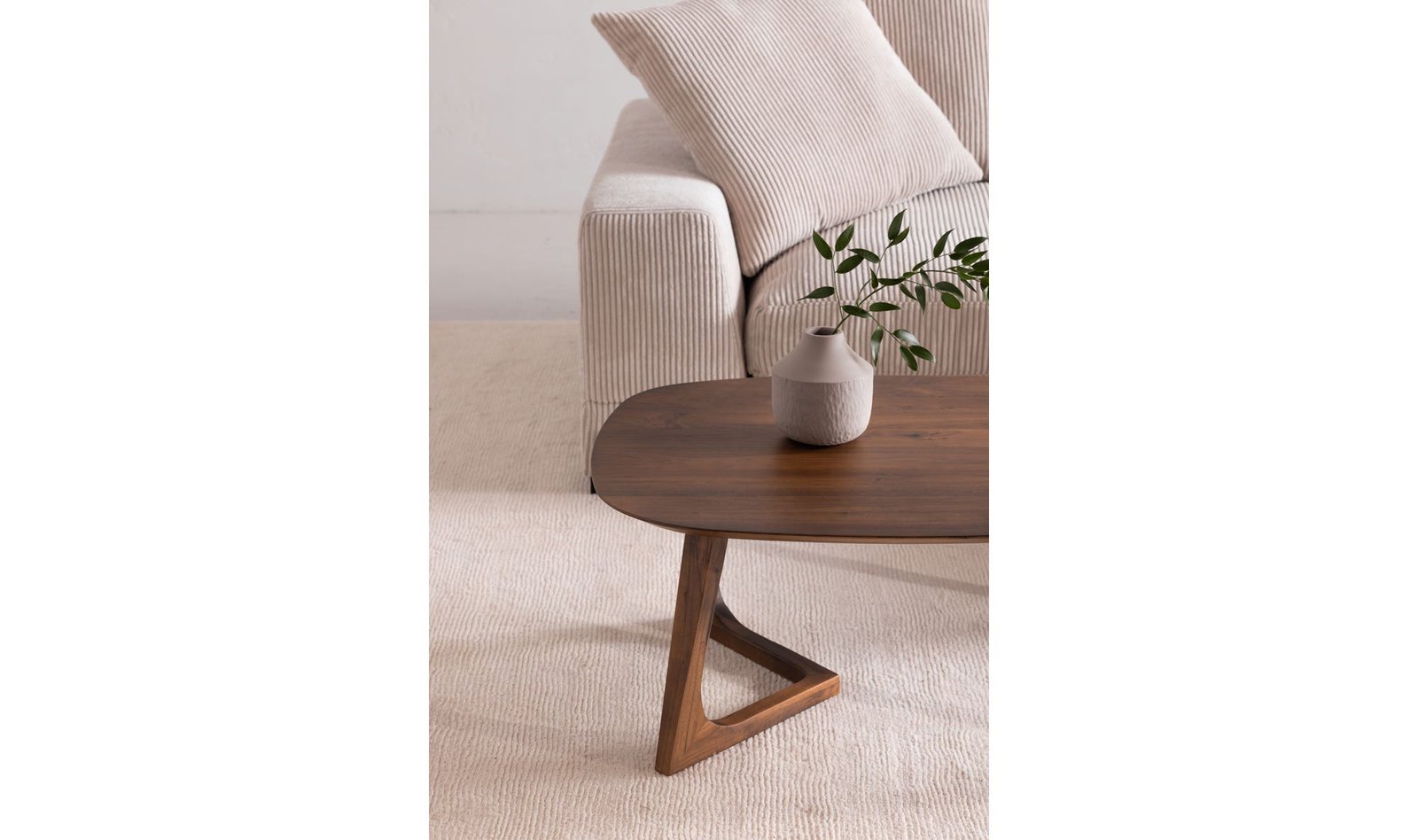 GODENZA SMALL COFFEE TABLE BROWN - Image 3