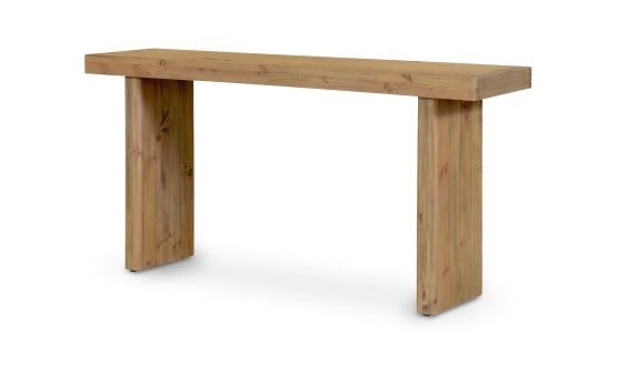 MONTEREY CONSOLE TABLE RUSTIC BLONDE - Image 5