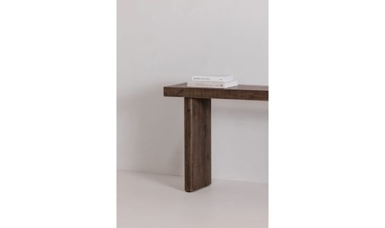 MONTEREY CONSOLE TABLE AGED BROWN - Image 3