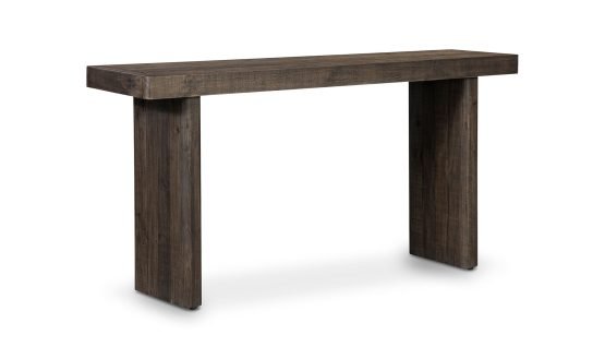 MONTEREY CONSOLE TABLE AGED BROWN - Image 4