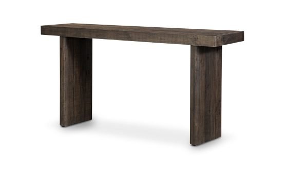 MONTEREY CONSOLE TABLE AGED BROWN - Image 5