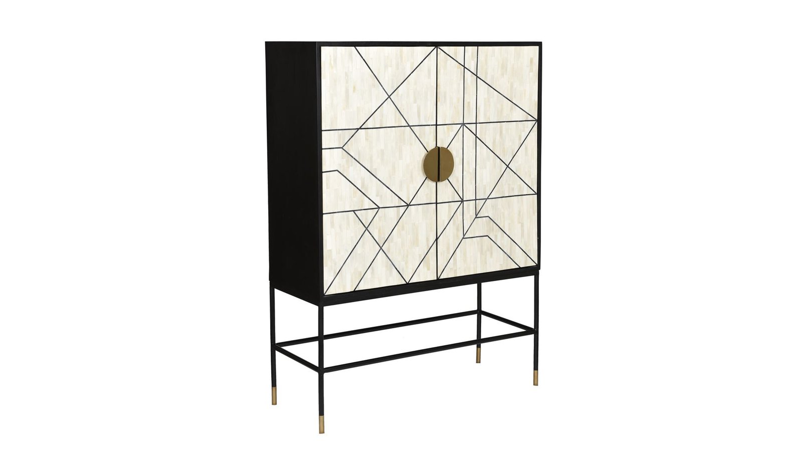 SHAWS CABINET CREAM AND BLACK MULTI - Image 3