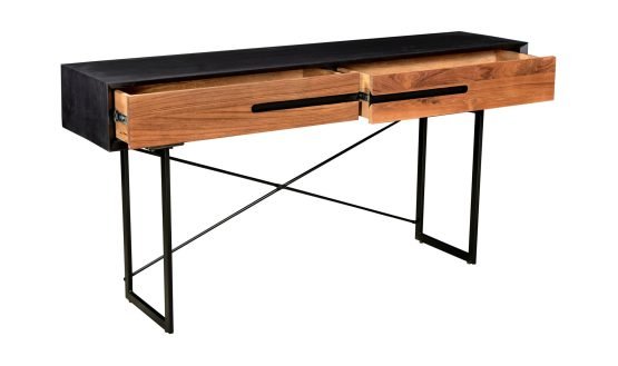 VIENNA CONSOLE TABLE LIGHT BROWN - Image 4