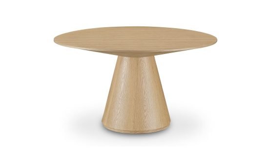 OTAGO ROUND DINING TABLE NATURAL OAK