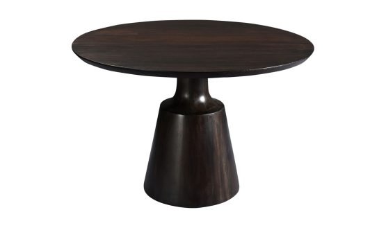 MYRON DINING TABLE DARK BROWN - Image 3