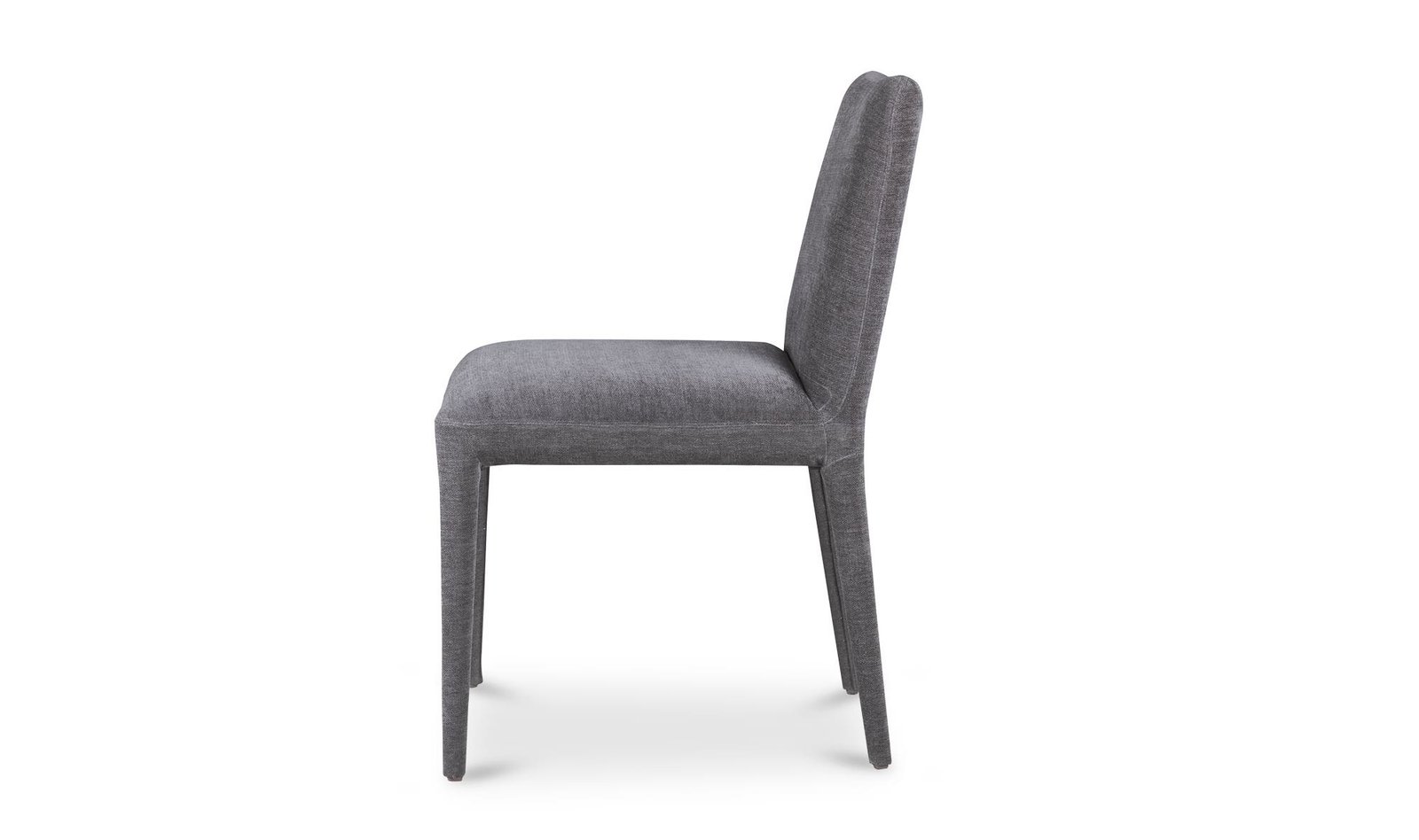 CALLA DINING CHAIR - SET OF TWO DARK GREY - Image 4