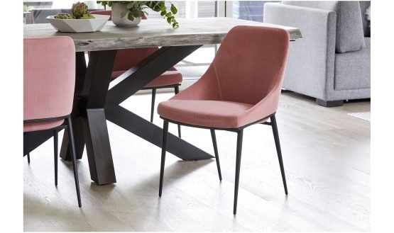 EDGE DINING TABLE SMALL LIGHT GREY - Image 3
