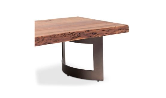 BENT COFFEE TABLE LIGHT BROWN - Image 4