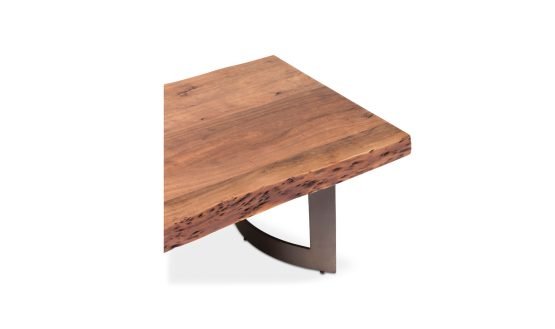 BENT COFFEE TABLE LIGHT BROWN - Image 5