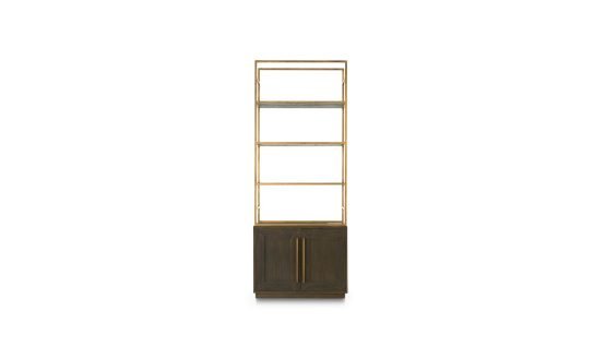ELLIOT BOOKSHELF BROWN