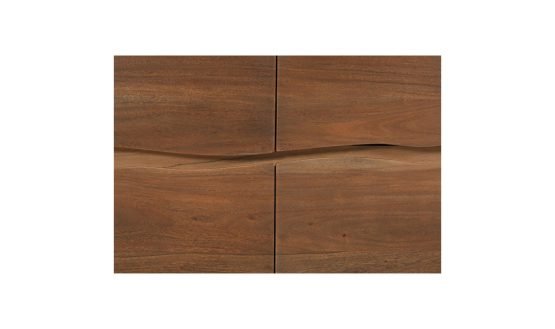 WATSON 4 DRAWER DRESSER BROWN - Image 3