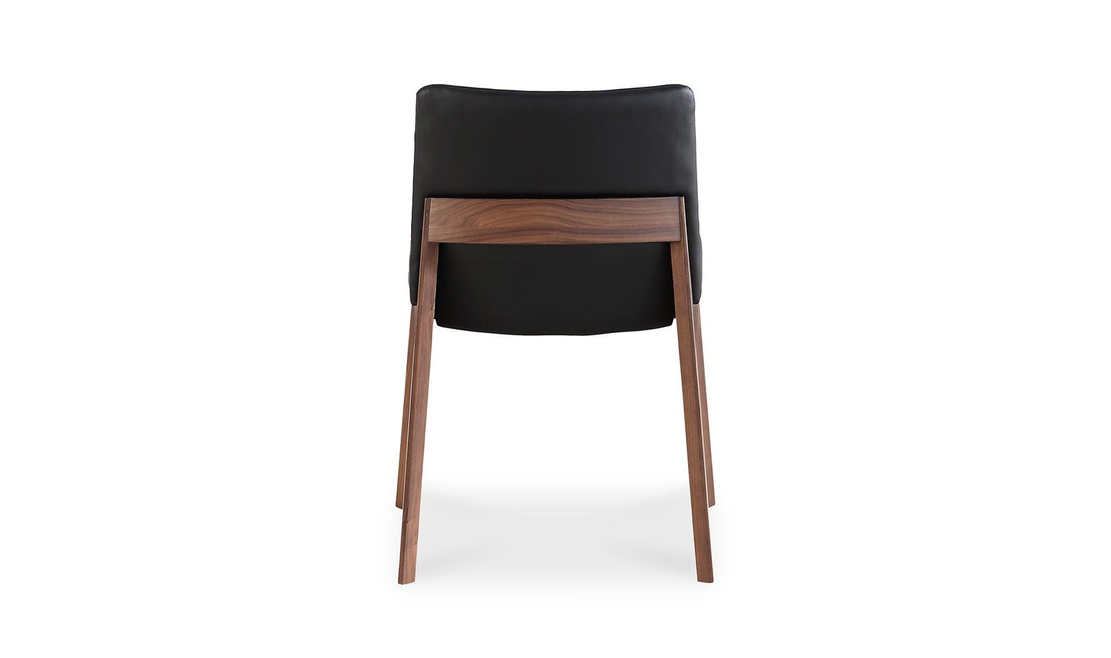 DECO DINING CHAIR EBONY PVC - SET OF TWO CAMEL - Image 3