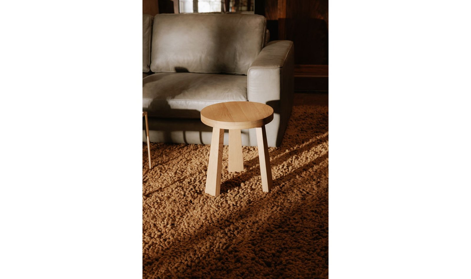 LUND STOOL OAK NATURAL - Image 5