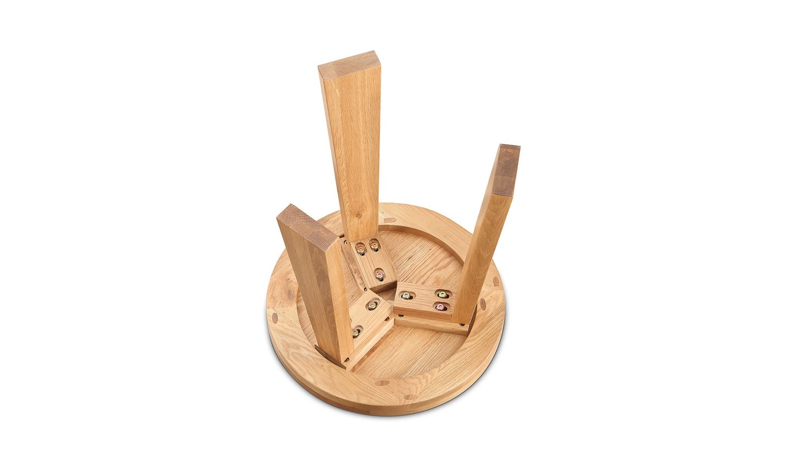 LUND STOOL OAK NATURAL - Image 3