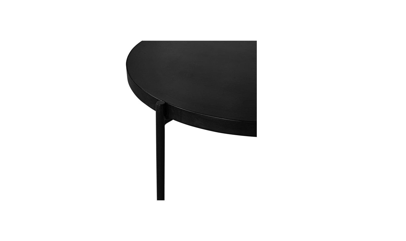 MENDEZ OUTDOOR COFFEE TABLE BLACK - Image 3