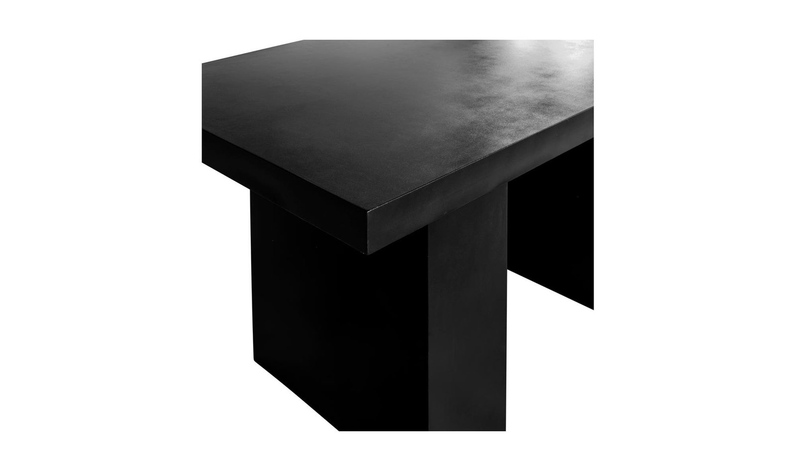 AURELIUS 2 OUTDOOR DINING TABLE BLACK LIGHT GREY - Image 5