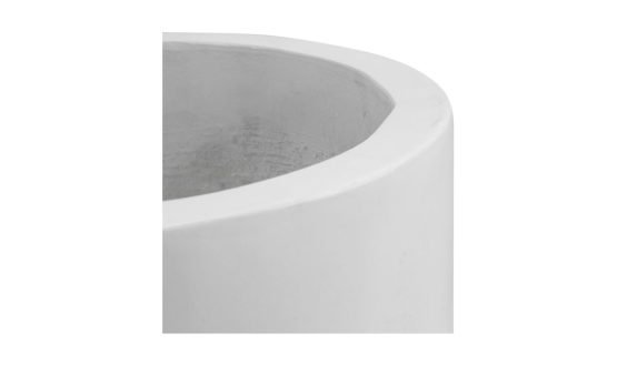 EVEREST SMALL ROUND PLANTER CREAM WHITE - Image 4