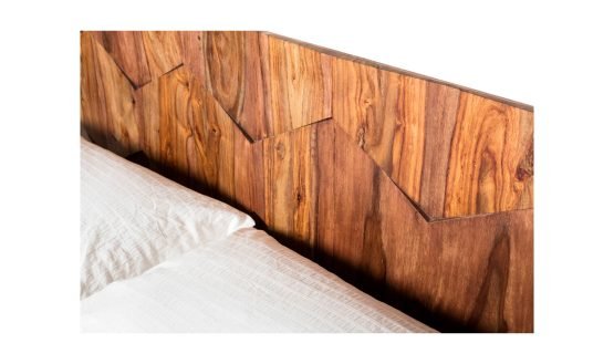 O2 KING BED DARK BROWN - Image 3