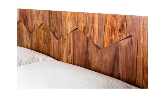 O2 KING BED DARK BROWN - Image 5