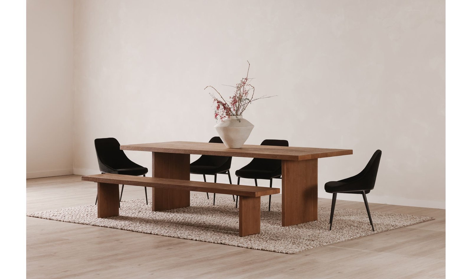 SEDONA DINING CHAIR - SET OF TWO SHADOWED BLACK VELVET - Image 3