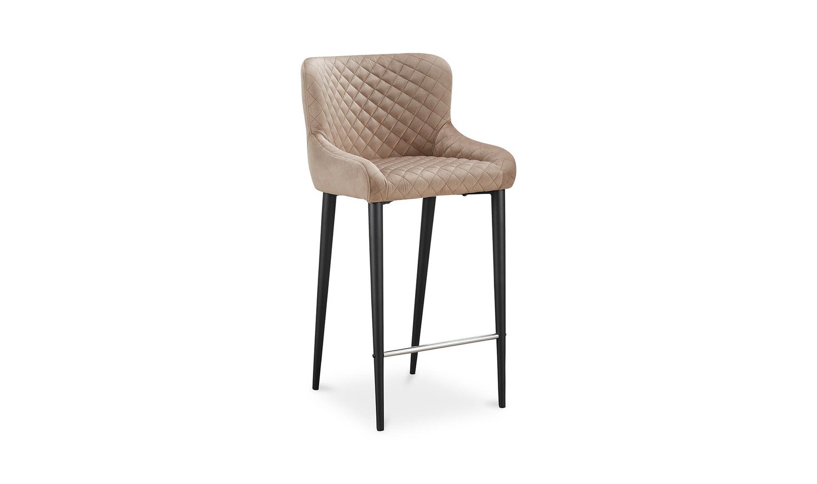 ETTA COUNTER STOOL LIGHT BROWN - Image 3