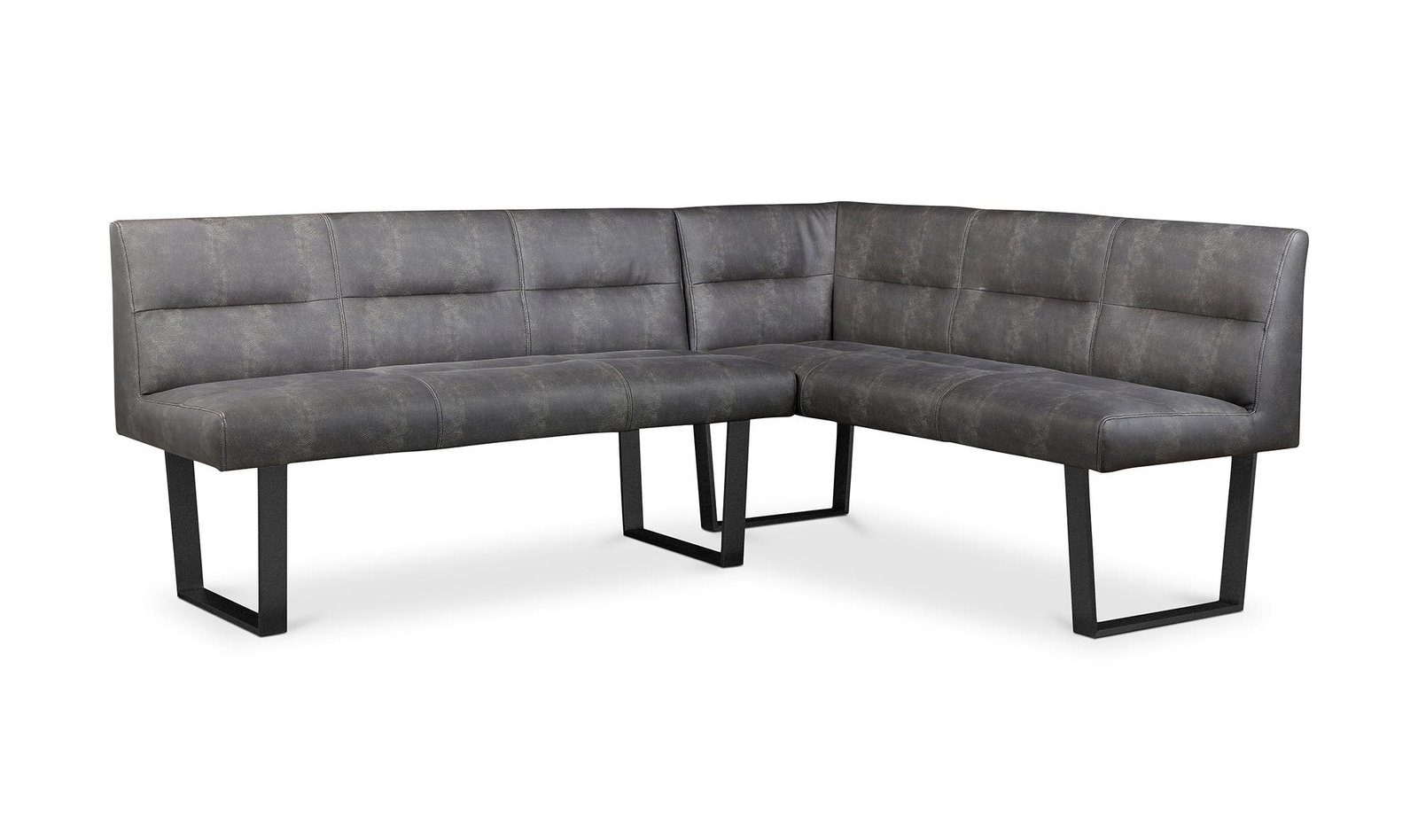 HANLON CORNER BENCH DARK GREY - Image 4