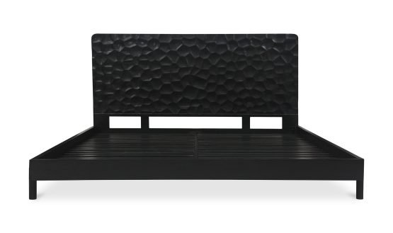 MISAKI QUEEN BED BLACK