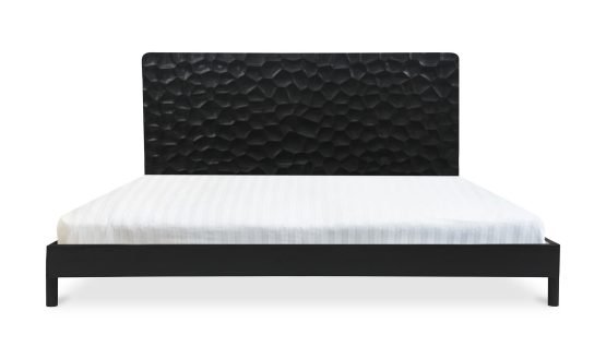MISAKI QUEEN BED BLACK - Image 4