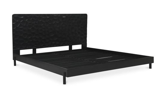 MISAKI QUEEN BED BLACK - Image 5
