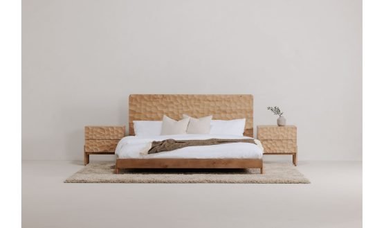 MISAKI QUEEN BED NATURAL - Image 2