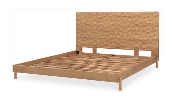 MISAKI QUEEN BED NATURAL - Image 5