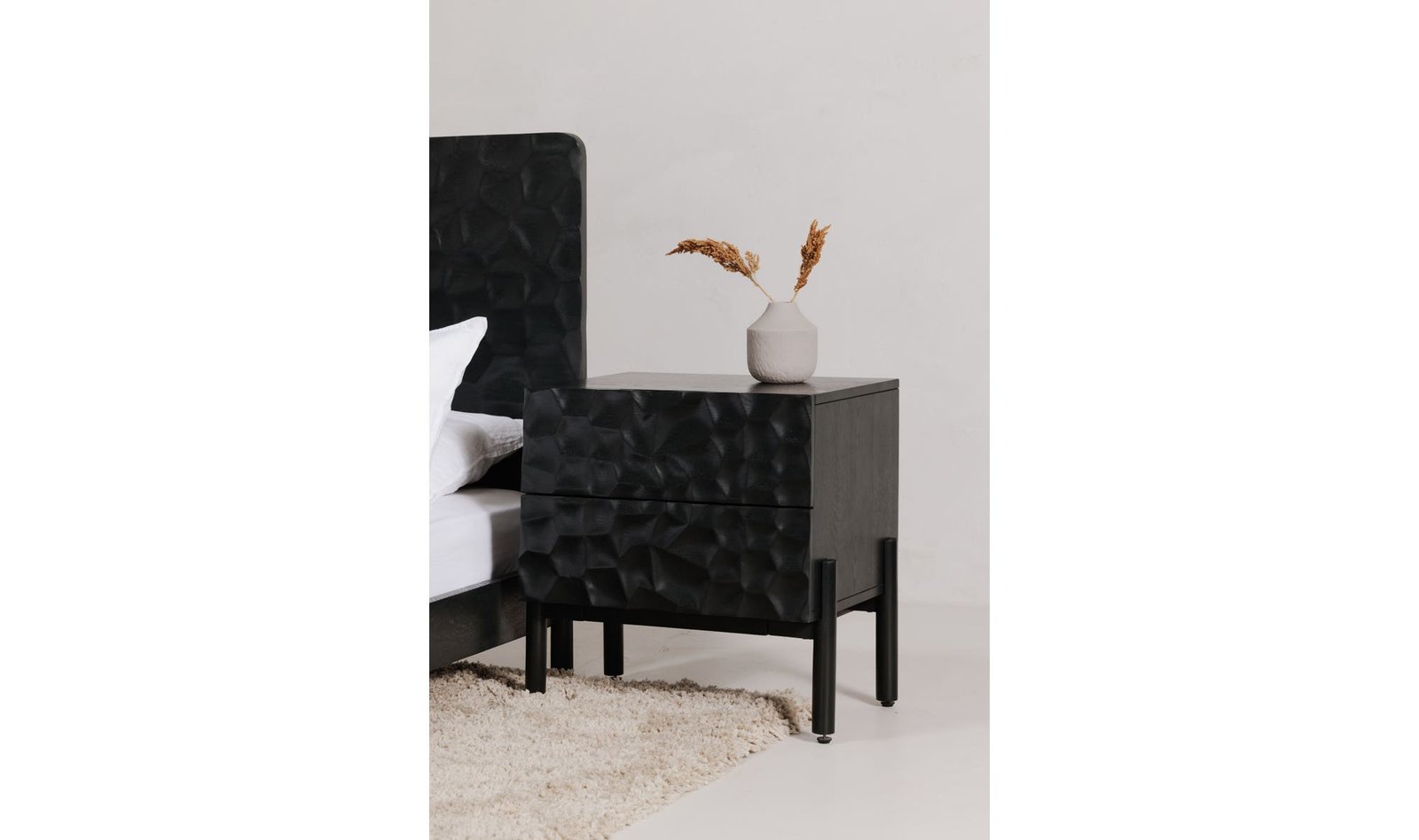 MISAKI NIGHTSTAND BLACK - Image 3