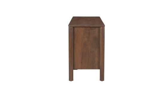 WILEY 3 DRAWER SIDEBOARD VINTAGE BROWN - Image 3