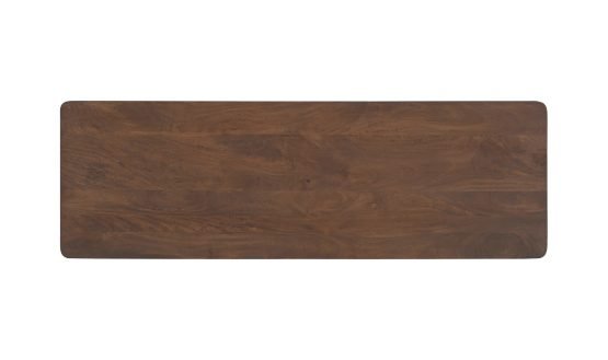 WILEY 3 DRAWER SIDEBOARD VINTAGE BROWN - Image 5