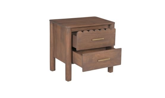 WILEY NIGHTSTAND VINTAGE BROWN - Image 5