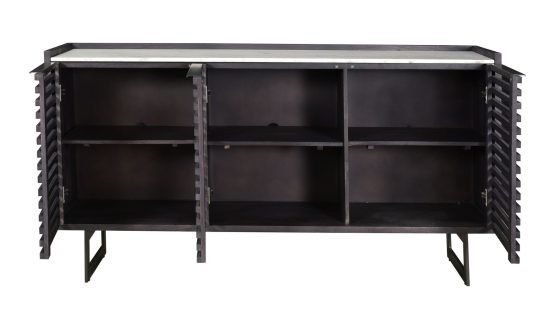 PALOMA SIDEBOARD CHARCOAL GREY - Image 4
