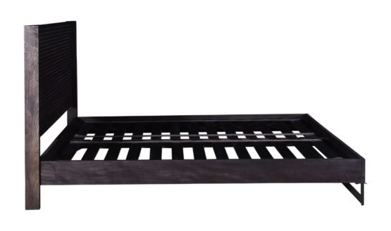 PALOMA KING BED CHARCOAL GREY - Image 5