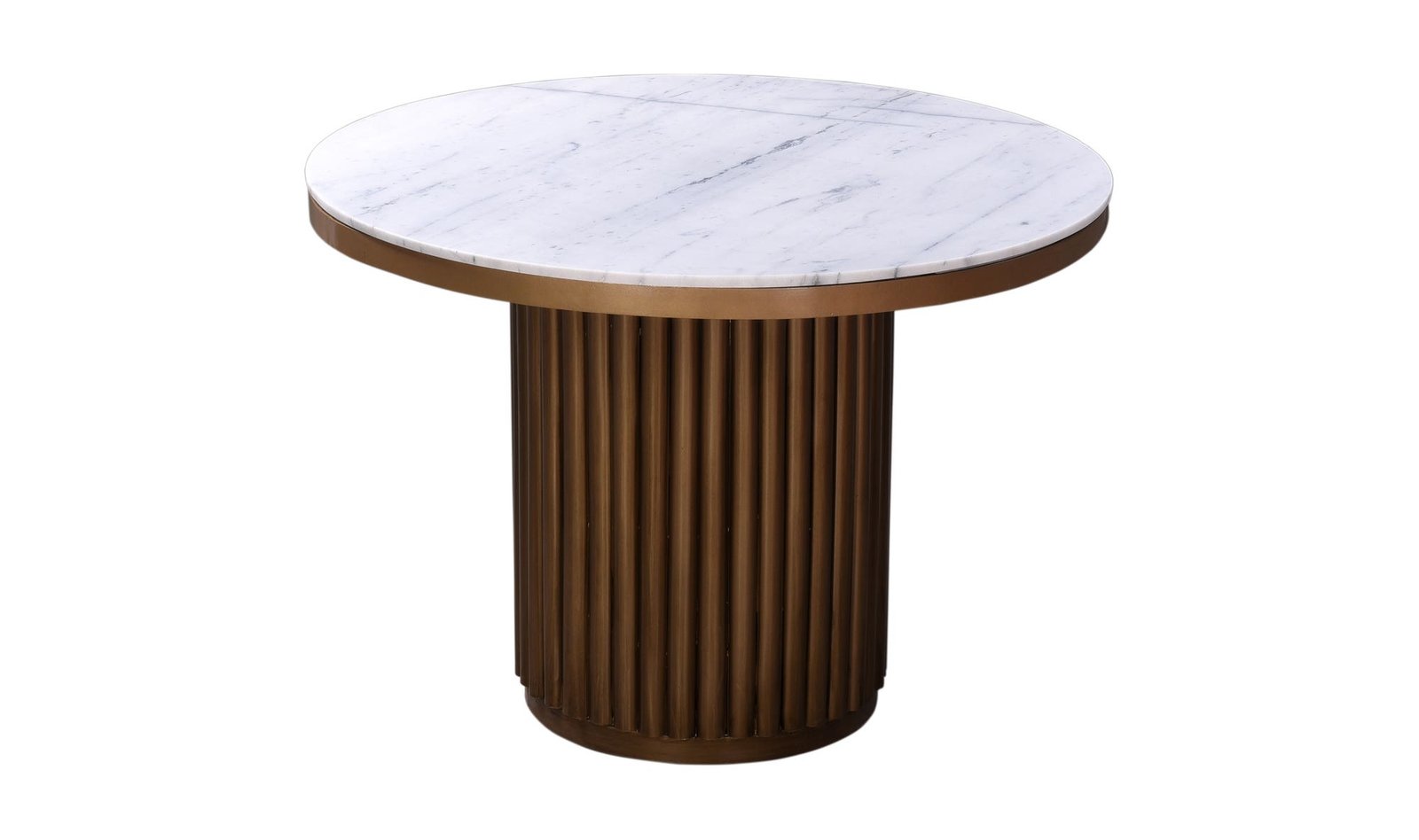 TOWER DINING TABLE WHITE MARBLE - Image 3