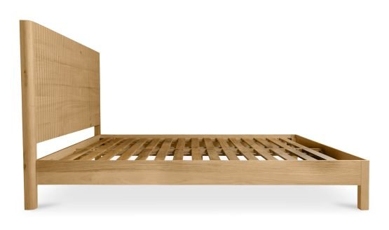 POVERA KING BED NATURAL OAK - Image 3