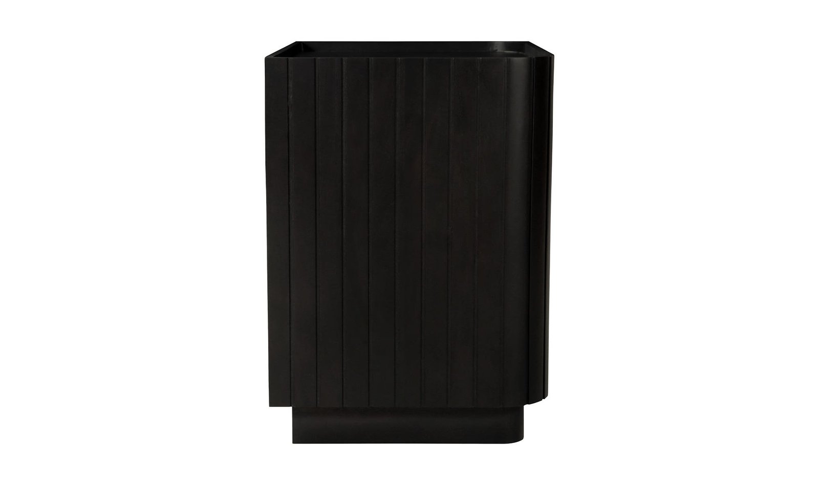 POVERA 3 DRAWER NIGHTSTAND BLACK - Image 4