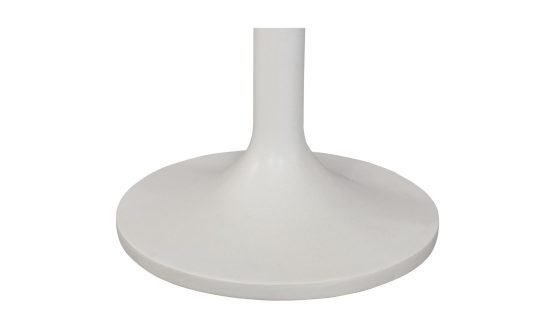 TULI OUTDOOR CAFE TABLE WHITE TERRAZZO LIGHT GREY - Image 4