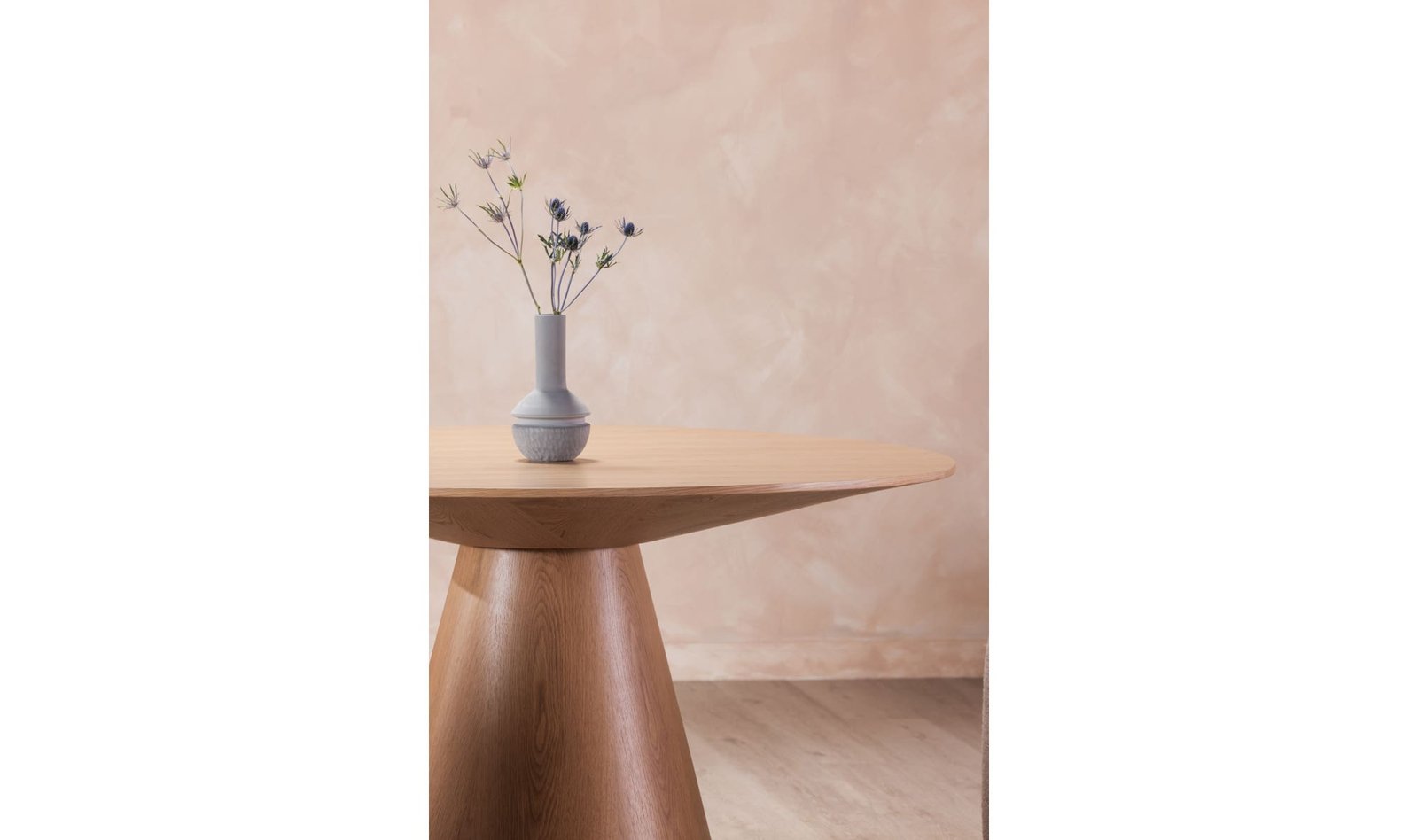 OTAGO ROUND 54IN DINING TABLE OAK - Image 3