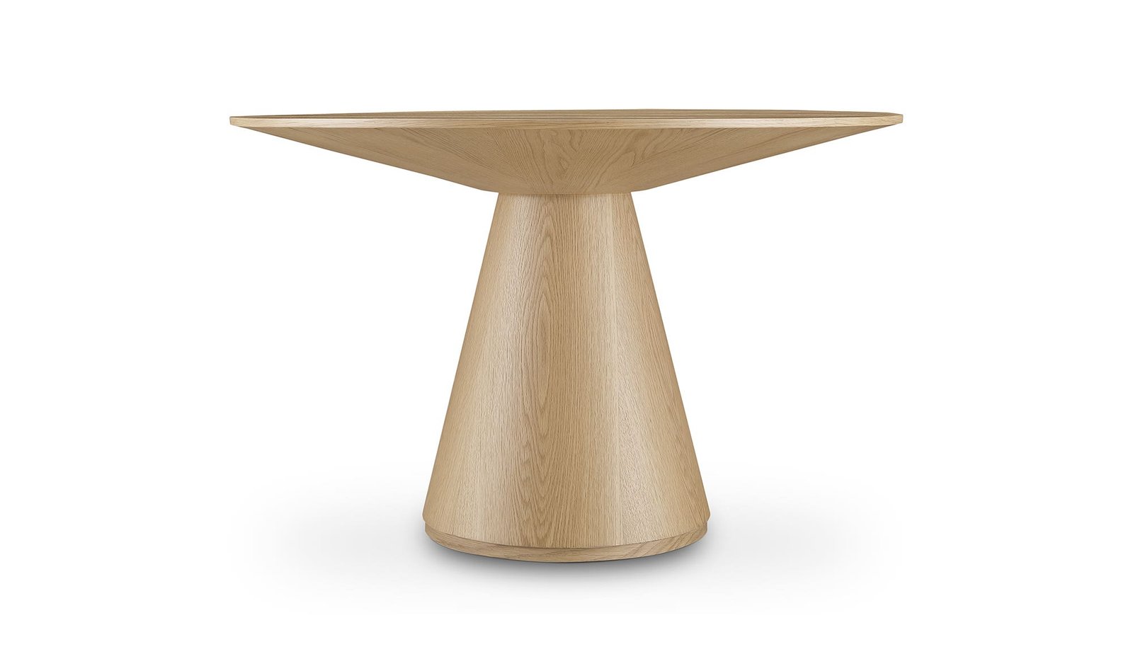 OTAGO ROUND 54IN DINING TABLE OAK - Image 5