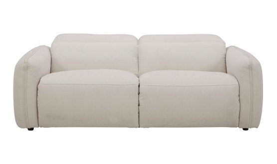 ELI POWER RECLINER SOFA WARM WHITE