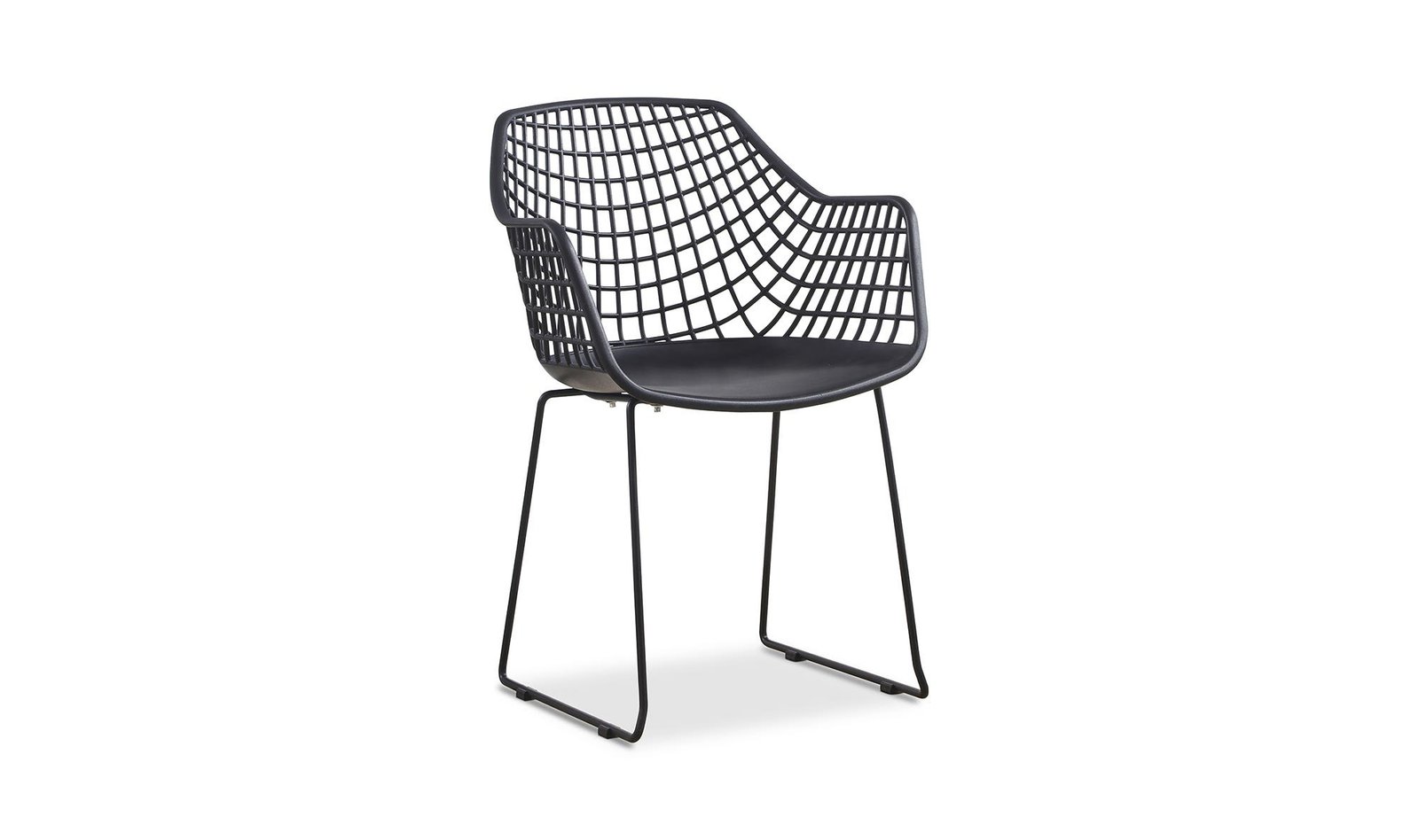 HONOLULU CHAIR - SET OF TWO BLACK - Image 4