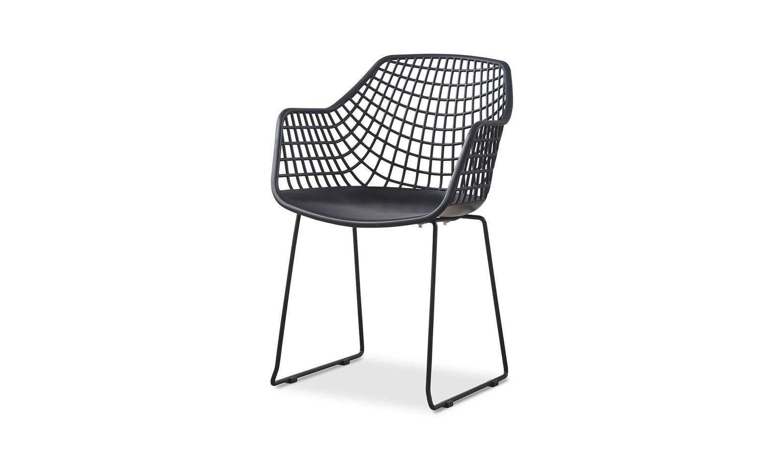 HONOLULU CHAIR - SET OF TWO BLACK - Image 5