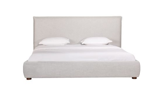 LUZON QUEEN BED LIGHT GREY - Image 3