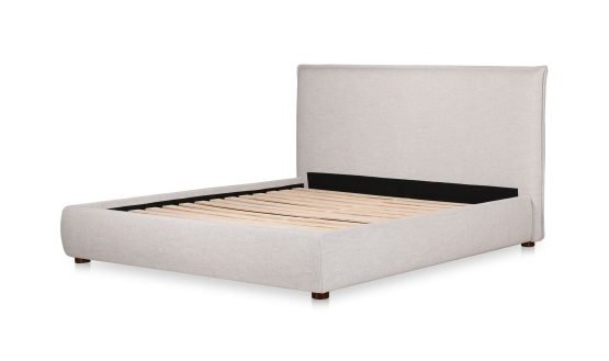 LUZON QUEEN BED LIGHT GREY - Image 4